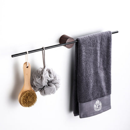 Royeva Brushed Towel Bar-Wall Mount Minimalist Bathroom Organizer Rack