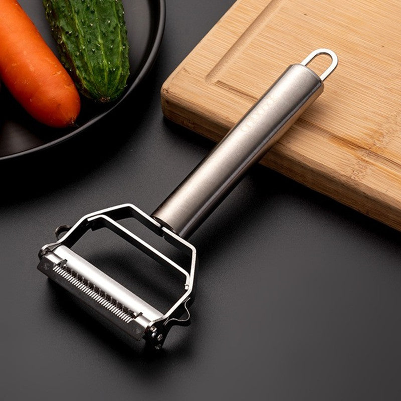 Royeva Dual Blade Vegetable Peeler And Julienne Cutter-Stainless Steel Kitchen Tool