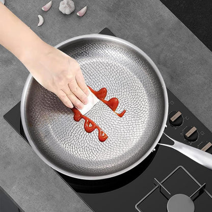 Sovere 12-Inch Hammered Titanium Non-Stick Frying Pan for Precision Cooking