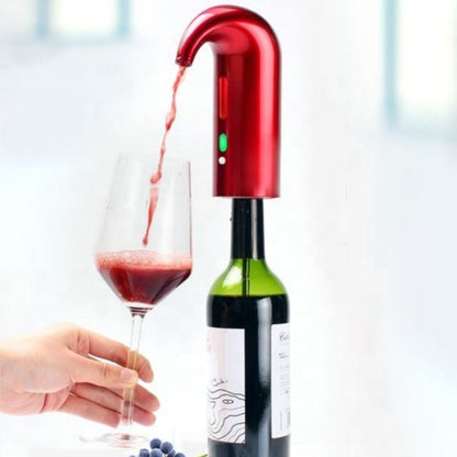 Sovere Electric Wine Aerator Dispenser with Magnetic Technology and USB Rechargeable Battery