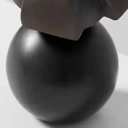 Royora Abstract Desk Sculpture-Modern Geometric Ornament for Home Decor