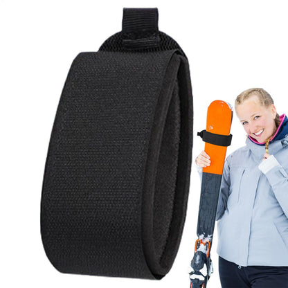 Royeva Ski and Snowboard Carrier Straps-Padded Velcro Snow Gear Holder Set