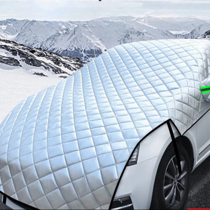 Royeva 5 Layer Waterproof Car Cover-Hail Protection Snow And UV Shield