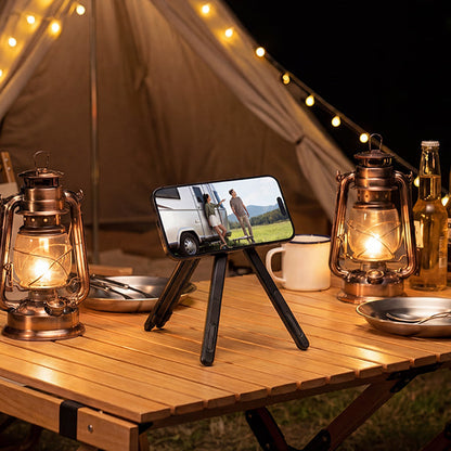 Royeva Foldable Magnetic Laptop Stand-Adjustable Aluminum Holder For Tablet And Phone