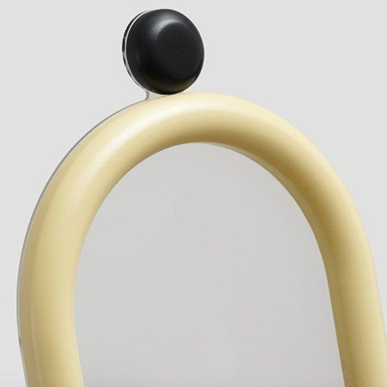 Novara Modern Silent Pendulum Wall Clock-Oval Decorative Timepiece