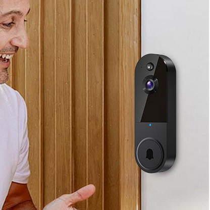 Royelle Wireless Video Doorbell Camera with HD Night Vision, Two-Way Talk & Person Detection + Indoor Chime