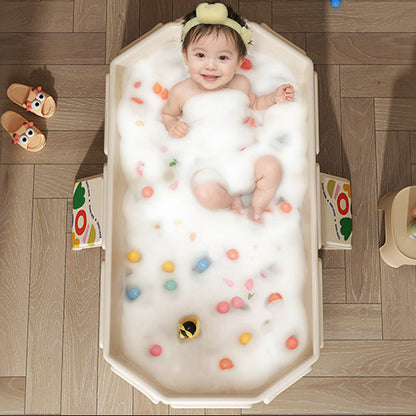 Novara Foldable Baby Bath Tub, Portable Non-Slip Bathtub for Infants & Toddlers