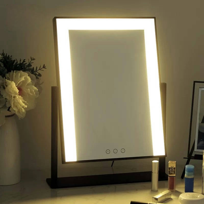 Royelle LED Lighted Makeup Mirror With Touch Control And Magnification