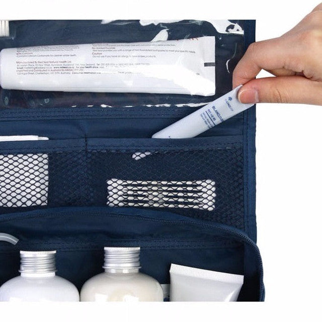 Royeva Waterproof Hanging Toiletry Bag And Travel Organizer For Cosmetics