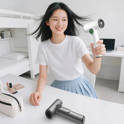 Novara Cordless Hair Dryer - 30,000 RPM Fast Drying Portable Wireless Blow Dryer