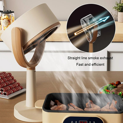 Royora Portable Range Hood Mini Kitchen Exhaust Fan with Adjustable Speeds