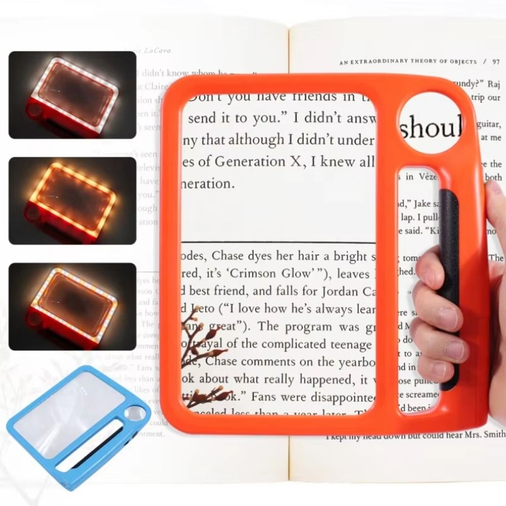 Royelle LED Magnifying Glass For Reading With Light