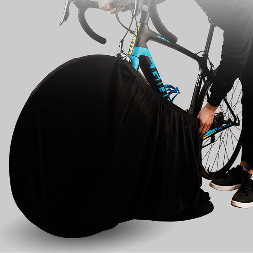 Royeva Indoor Bicycle Wheel Cover-Stretchable Mud Protection Storage Gear