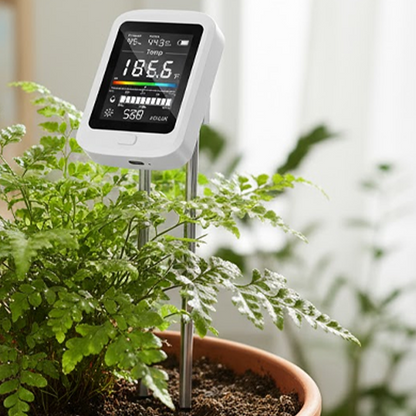 Royeva 6 In 1 Digital Soil Meter-Plant Ph Moisture Sunlight And Temperature Tester