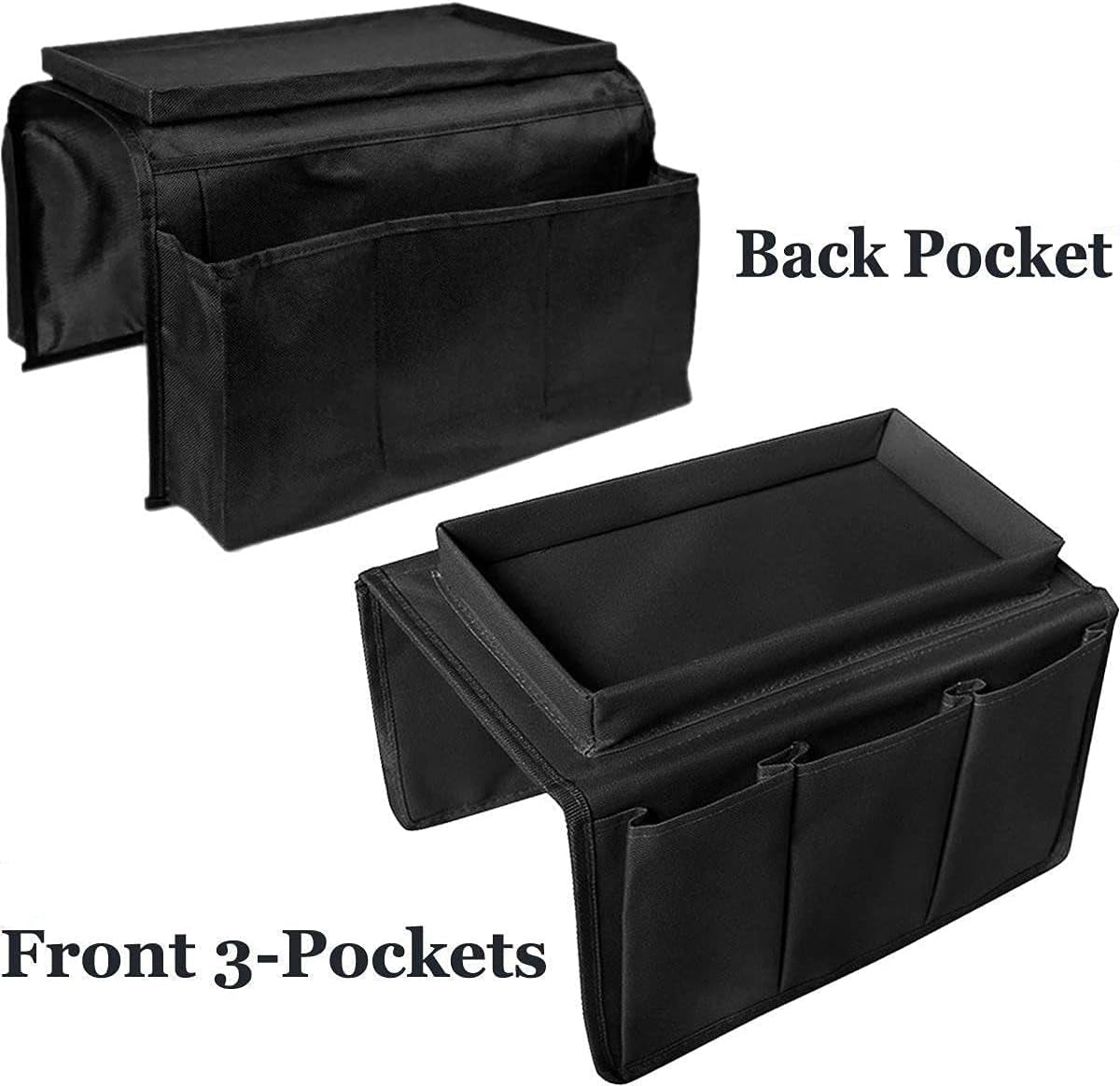 Royelle Sofa Armrest Organizer And Remote Holder-Couch Caddy