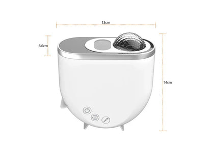 Royelle Aurora Galaxy Projector LED Night Light-Remote Control Room Lamp