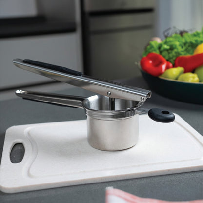 Royeva Heavy-Duty Stainless Steel Potato Masher for Smooth, Creamy Results