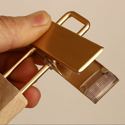 Royora Cedar Wood Hangers with Adjustable Clips for Skirts & Trousers