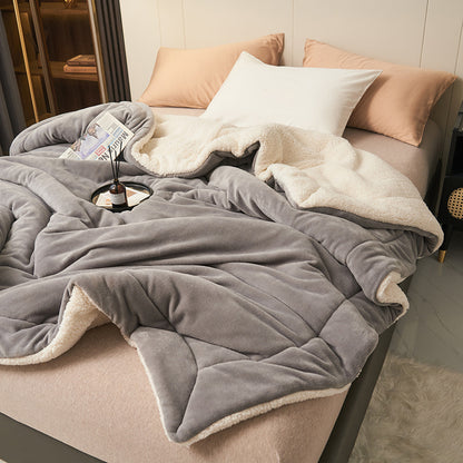 Royelle Soft Flannel Throw Blanket-Warm Winter Sofa Bed Cover Lightweight