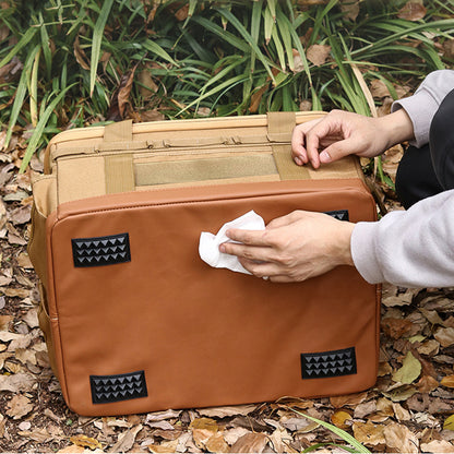 Royora 30L Padded Camp Kitchen Storage Crate With Dividers