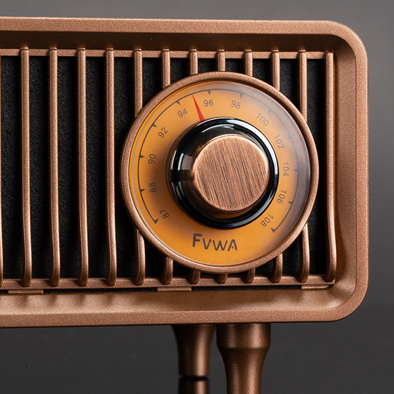Royeva Vintage Bluetooth Speaker-Wireless Retro FM Radio Audio Player