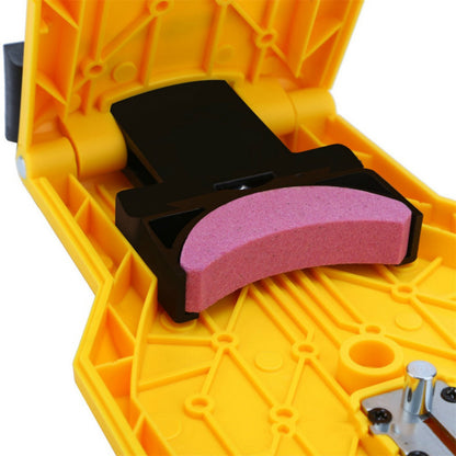 Sovere Chainsaw Sharpener Tool with 4 Replacement Stones for Efficient Sharpening