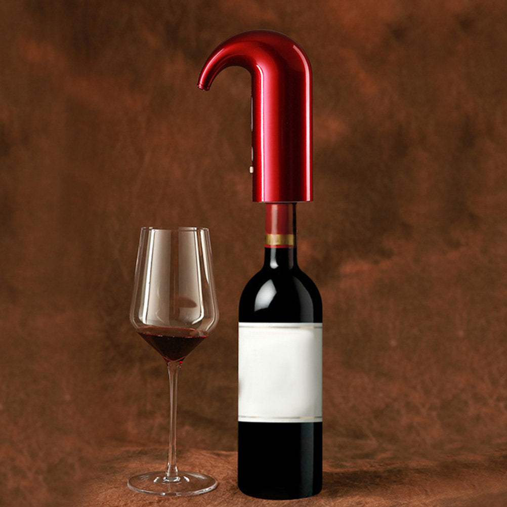 Sovere Electric Wine Aerator Dispenser with Magnetic Technology and USB Rechargeable Battery