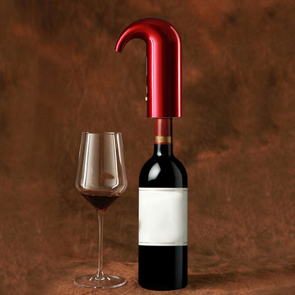 Sovere Electric Wine Aerator Dispenser with Magnetic Technology and USB Rechargeable Battery