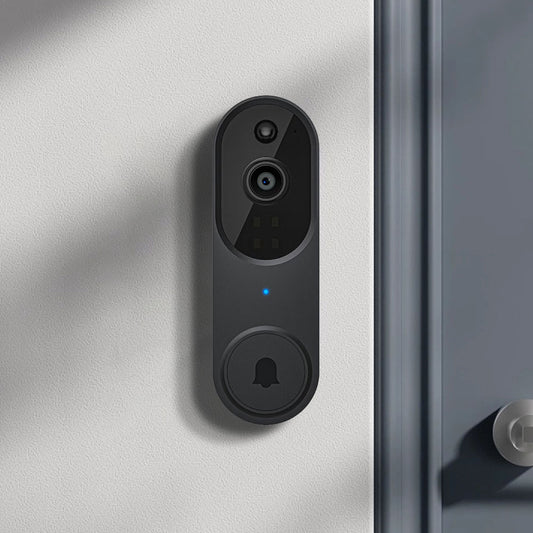 Royelle Wireless Video Doorbell Camera with HD Night Vision, Two-Way Talk & Person Detection + Indoor Chime