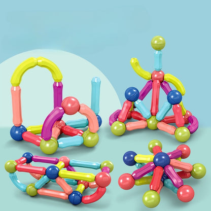 Sovere Magnetic Building Blocks Set for Kids - Creative Toy for Cognitive Development