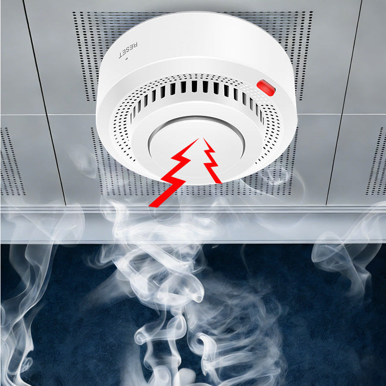 Royeva Smart WiFi Smoke & Heat Detector for Home Security - Ceiling Wall Mount