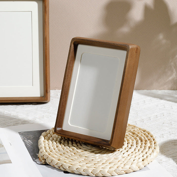 Royora Modern Wood Photo Frame with Rounded Corners for Tabletop Display