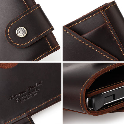 Royeva Rfid Blocking Leather Minimalist Card Holder Wallet