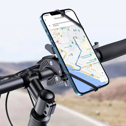 Royelle Magnetic Bike Phone Mount-Rotating Handlebar Holder for Bicycle and Scooter