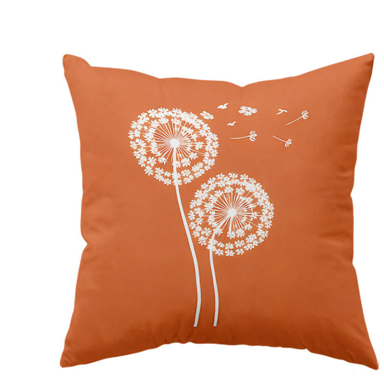 Novara Terracotta Boho Throw Pillow Covers Set of 4-Decorative Square Cushion Cases