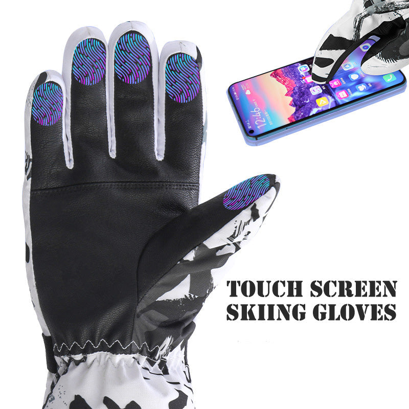Novara Waterproof Winter Ski Gloves Touchscreen Thermal Snowboard Mittens