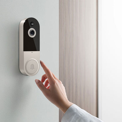 Royelle Wireless Video Doorbell Camera with HD Night Vision, Two-Way Talk & Person Detection + Indoor Chime