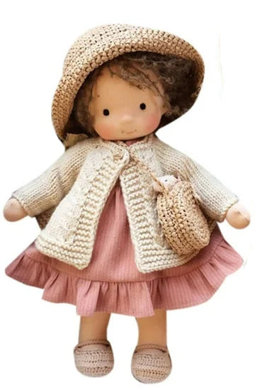 Sovere Soft Plush Doll for Imaginative Play - Cuddly Cotton Companion