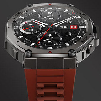 Novara GPS Sport Watch with AMOLED Display, 170+ Sports Modes & 5ATM Waterproof