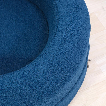 Royora Orthopedic Round Dog Bed with Faux-Fur, Anti-Slip Base, Removable Washable Cover