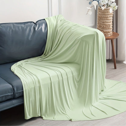 Royeva Cooling Blanket-Lightweight Breathable Silk Summer Bed Blanket