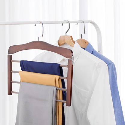 Sovere Multi-Bar Trouser Organizer Hanger for Pants, Space-Saving Closet Storage