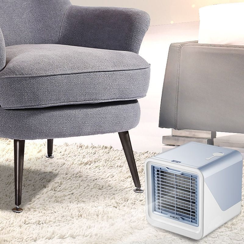 Eloria Portable Evaporative Air Cooler Fan with 120° Airflow & Night Light-USB Powered