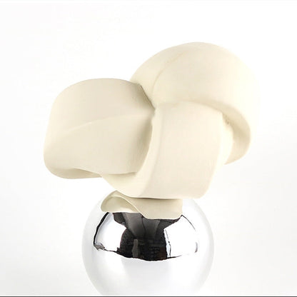 Royora Abstract Desk Sculpture-Modern Geometric Ornament for Home Decor