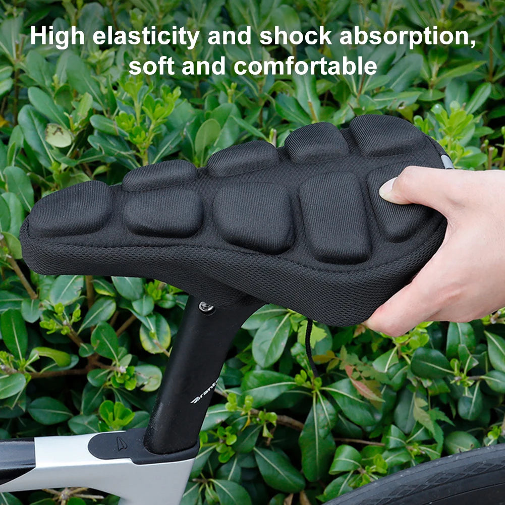 Royeva Shock Absorbing Bicycle Seat Cushion-Comfort Saddle Cover