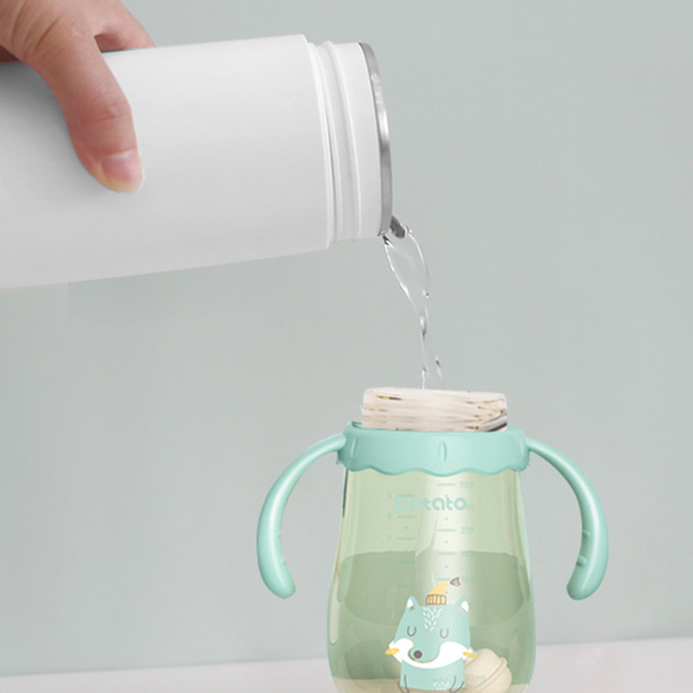 Royeva Portable Electric Travel Kettle-450ml Stainless Steel Mini Water Boiler