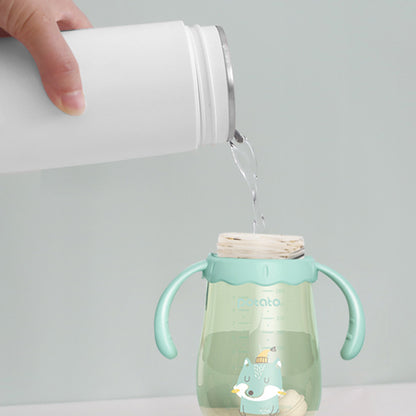 Royeva Portable Electric Travel Kettle-450ml Stainless Steel Mini Water Boiler