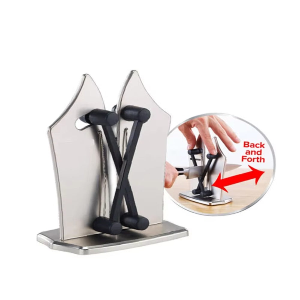Sovere Compact Manual Knife Sharpener with Tungsten Carbide for Quick Edge Restoration
