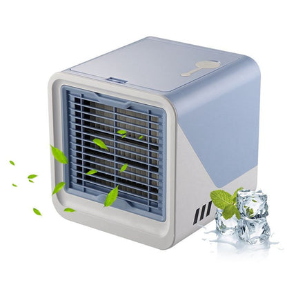 Eloria Portable Evaporative Air Cooler Fan with 120° Airflow & Night Light-USB Powered