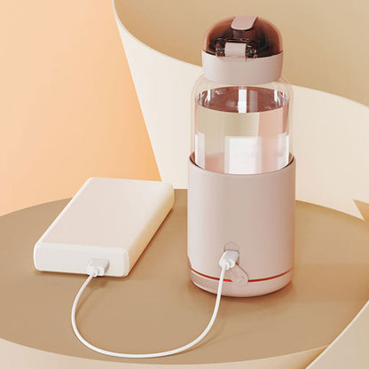 Royora Portable USB Baby Bottle Warmer 300ml with LED Display & Temperature Control